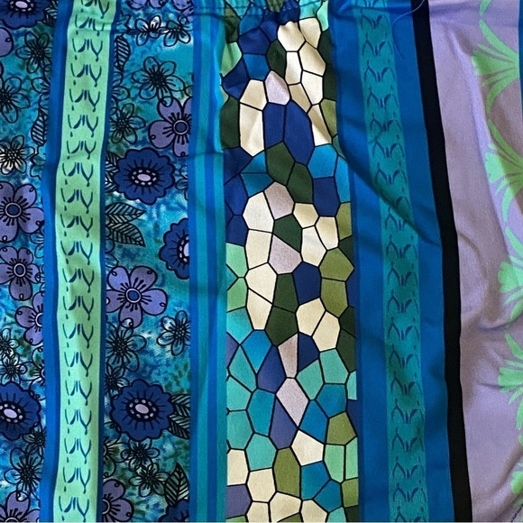 Lucky Brand New M Underwire Keyhole Tie Closure Mermaidcore One Piece Swimsuit - Picture 7 of 8